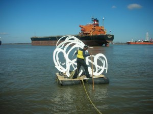 New Orleans public work in 2011, while in residence at a Studio In The Woods (Photo: astudiointhewoods.org)