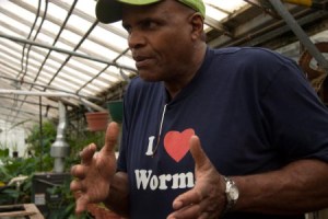 Will Allen speaks on Continental Drift through the MRCC (Photo: Claire Pentecost)