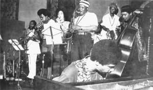 An early photograph of the Association for the Advancement of Creative Musicians 