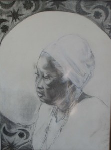 Arlene Turner-Crawford, Untitled, dry media, 2009.