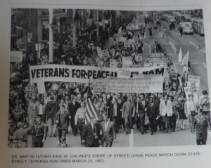 Vietnam War Protest with Dr. Martin Luther King Jr. in Chicago