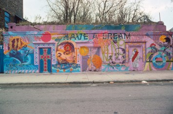 Siddha Webber, Have a Dream. Mural at 39th Street and and Martin Luther King, Jr. Drive.