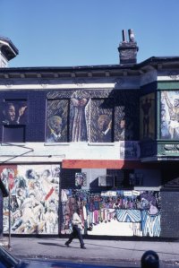 William Walker and OBAC Visual Artists Workshop, Wall of Respect, ca. 1970. Photo Mark Rogovin.